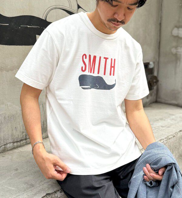 NOLLEY'S goodman「【BARNS OUTFITTERS】別注タフネックT SMITH 25SS」|Tシャツ・カットソー|