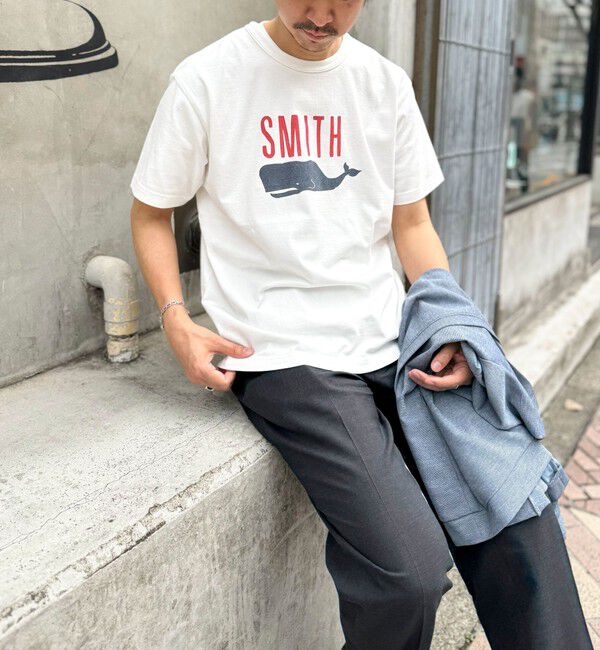 NOLLEY'S goodman「【BARNS OUTFITTERS】別注タフネックT SMITH 25SS」|Tシャツ・カットソー|