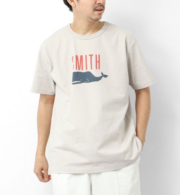 NOLLEY'S goodman「【BARNS OUTFITTERS】別注タフネックT SMITH 25SS」|Tシャツ・カットソー|