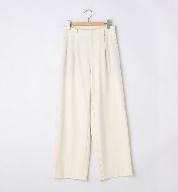 NOLLEY'S sophi「ウォッシャブル両面起毛ヘリンボーン/ストライプセミワイドパンツ」|その他|