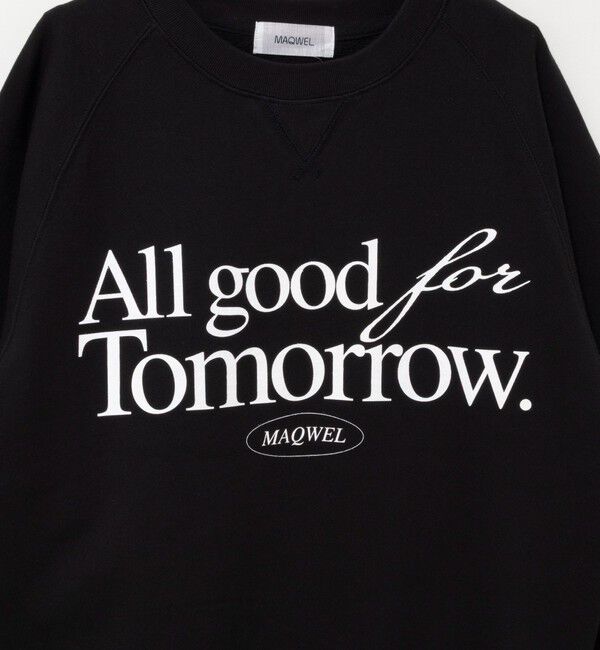 MAQWEL「【MAQWEL/マクウェル】《セットアップ対応》ウォッシャブルAgfT SWEAT」|スウェット・ジャージ|