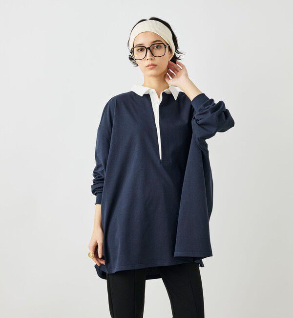 MAQWEL「【MAQWEL/マクウェル】ウォッシャブルBIGラガーシャツ」|シャツ・ブラウス|