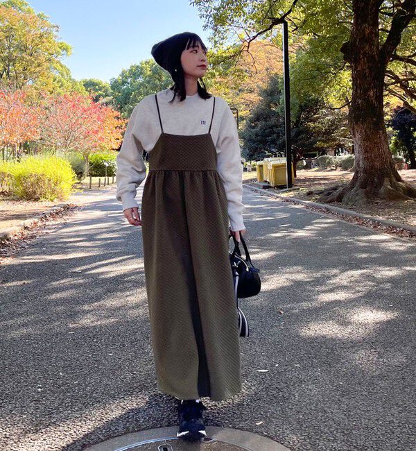 fredy emue「キルティングカットキャミワンピース」|ワンピース|