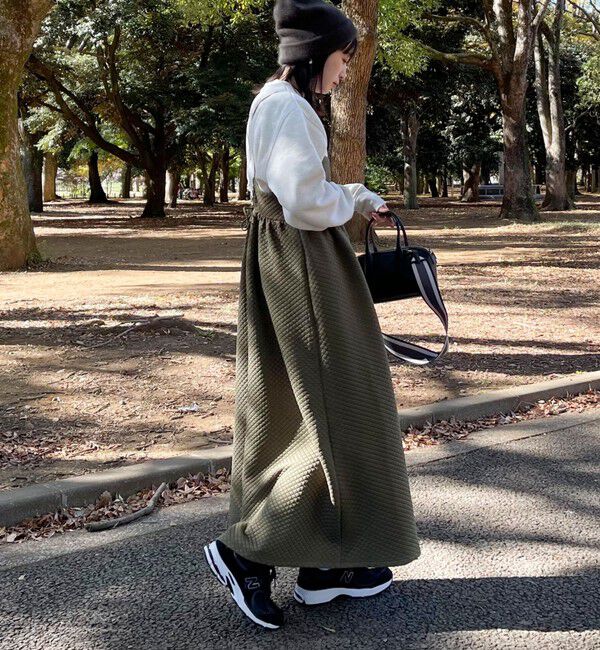 fredy emue「キルティングカットキャミワンピース」|ワンピース|