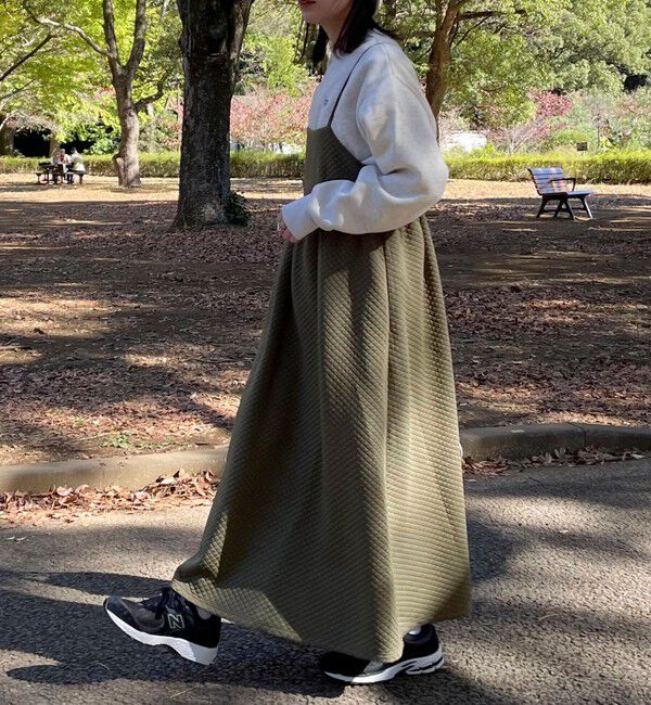 fredy emue「キルティングカットキャミワンピース」|ワンピース|