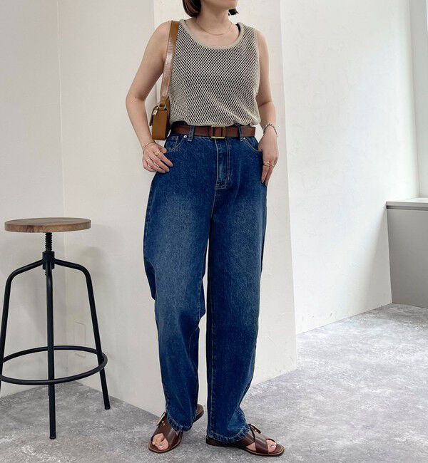 fredy emue「ストレートデニムパンツ」|デニム|