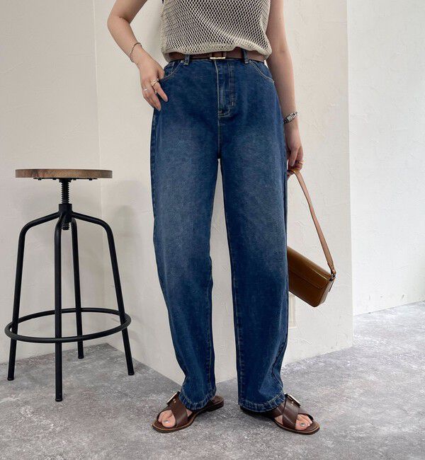 fredy emue「ストレートデニムパンツ」|デニム|