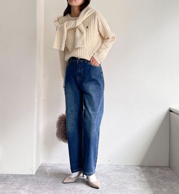 fredy emue「ストレートデニムパンツ」|デニム|