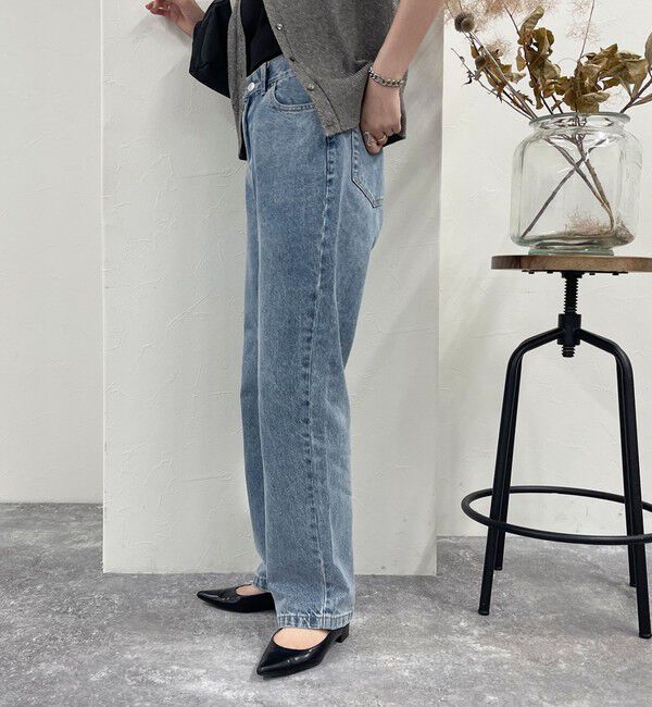 fredy emue「ストレートデニムパンツ」|デニム|