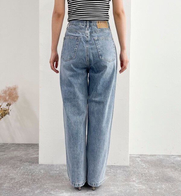 fredy emue「ストレートデニムパンツ」|デニム|