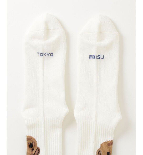 GLOSTER「【ROSTER SOX/ロスターソックス】TEAM BEAR ラインソックス 靴下 日本製」|ソックス|