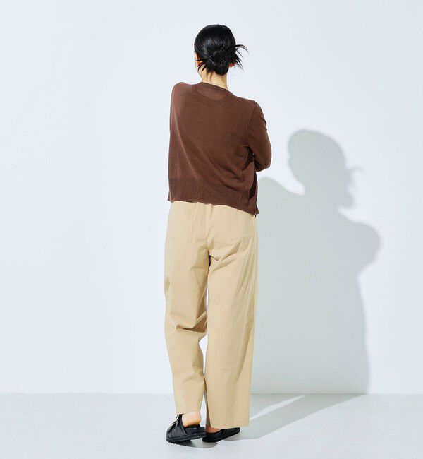 fredy emue「リネン混ポケ付きカーディガン」|カーディガン|