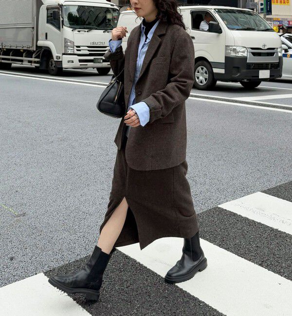 セットアップ対応》ツィードオーバージャケット（fredy emue）｜ルミネ