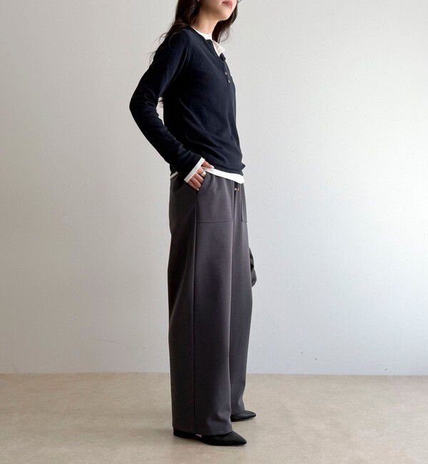 fredy emue「ポンチイージーベイカーパンツ」|チノ|