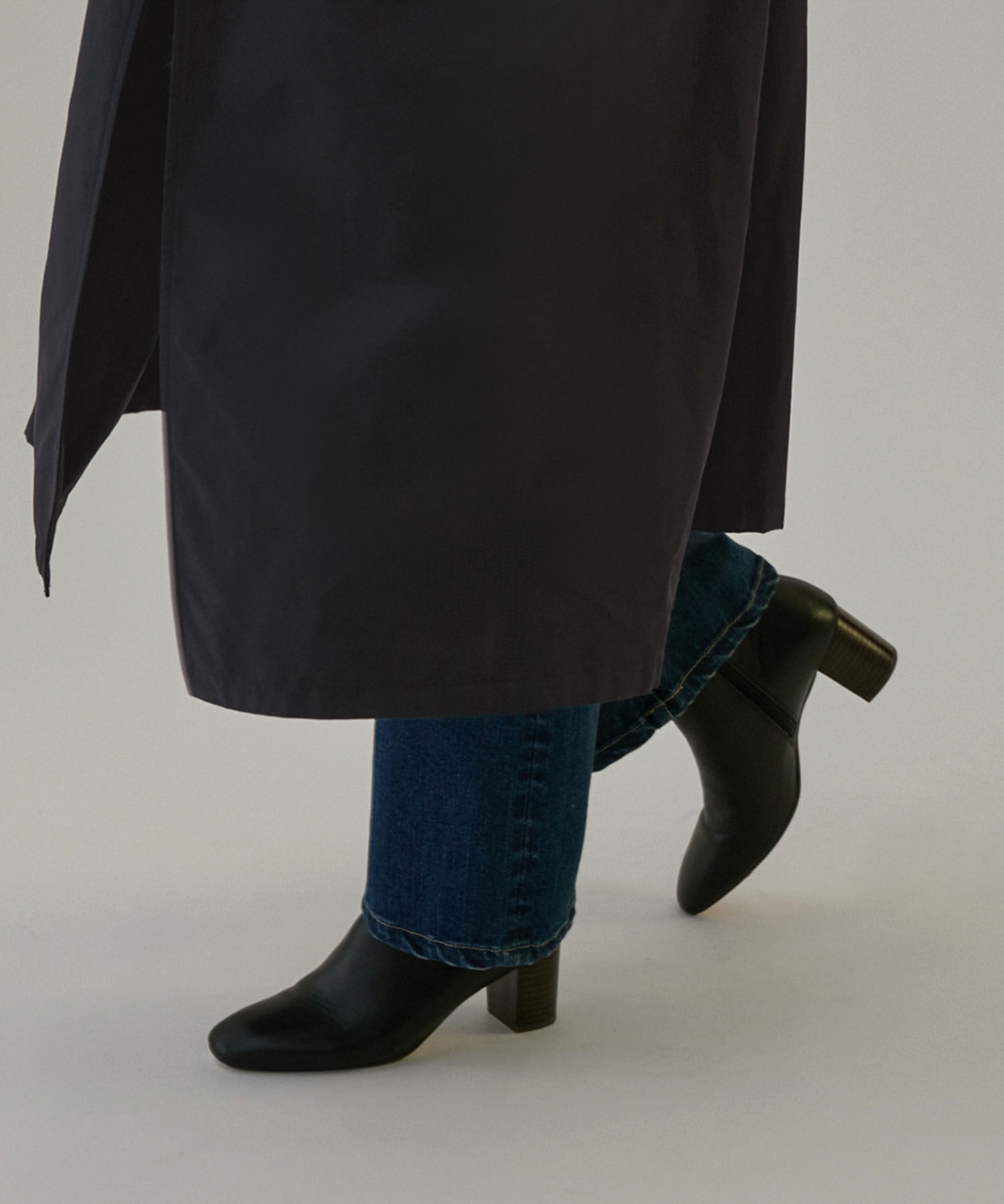 SALON adam et rope'「2WAYフード付きスタンドカラートレンチコート」|トレンチコート|