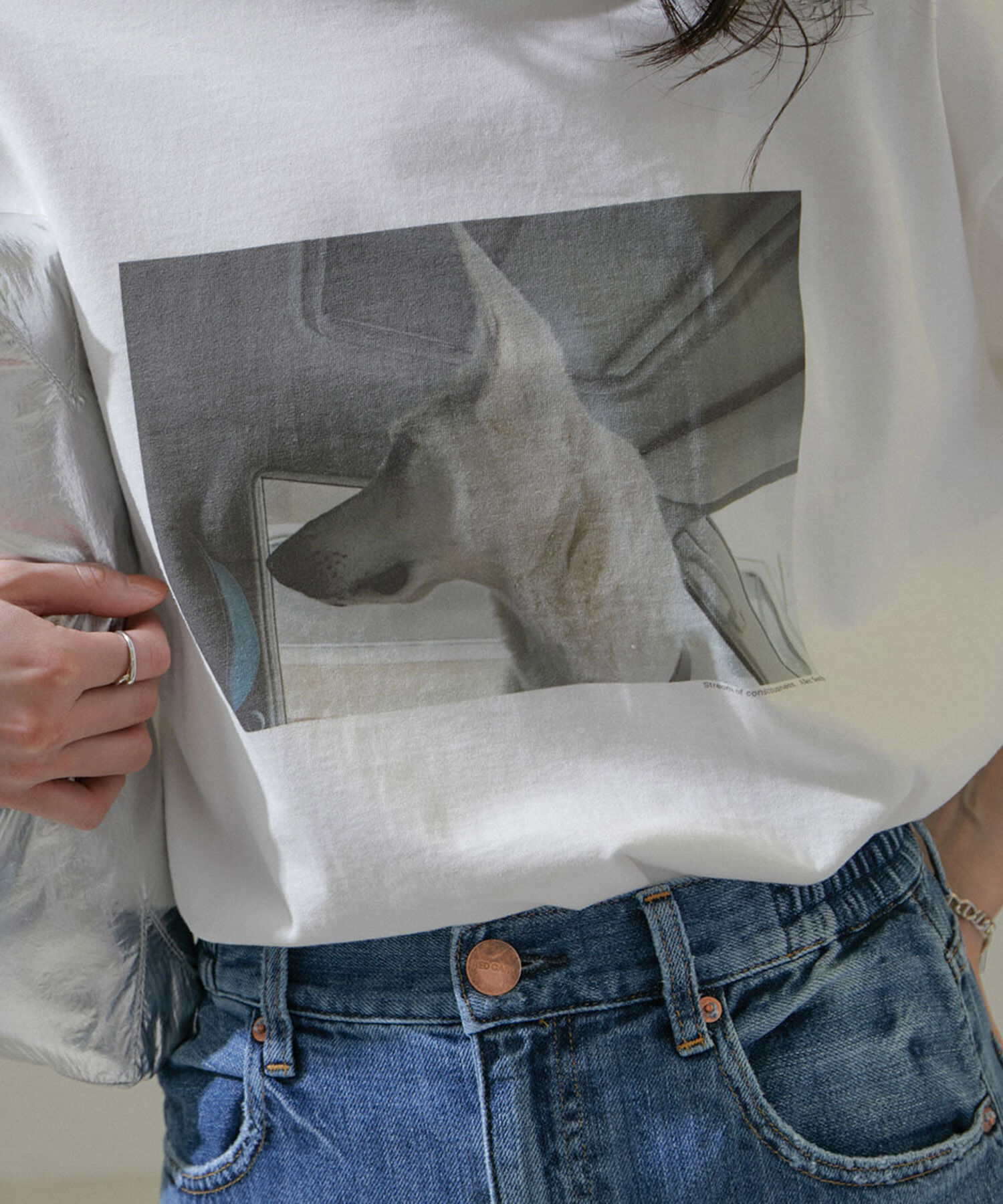 SALON adam et rope'「【Alec Soth（アレック・ソス）】[24SS]フォトTシャツ」|Tシャツ・カットソー|