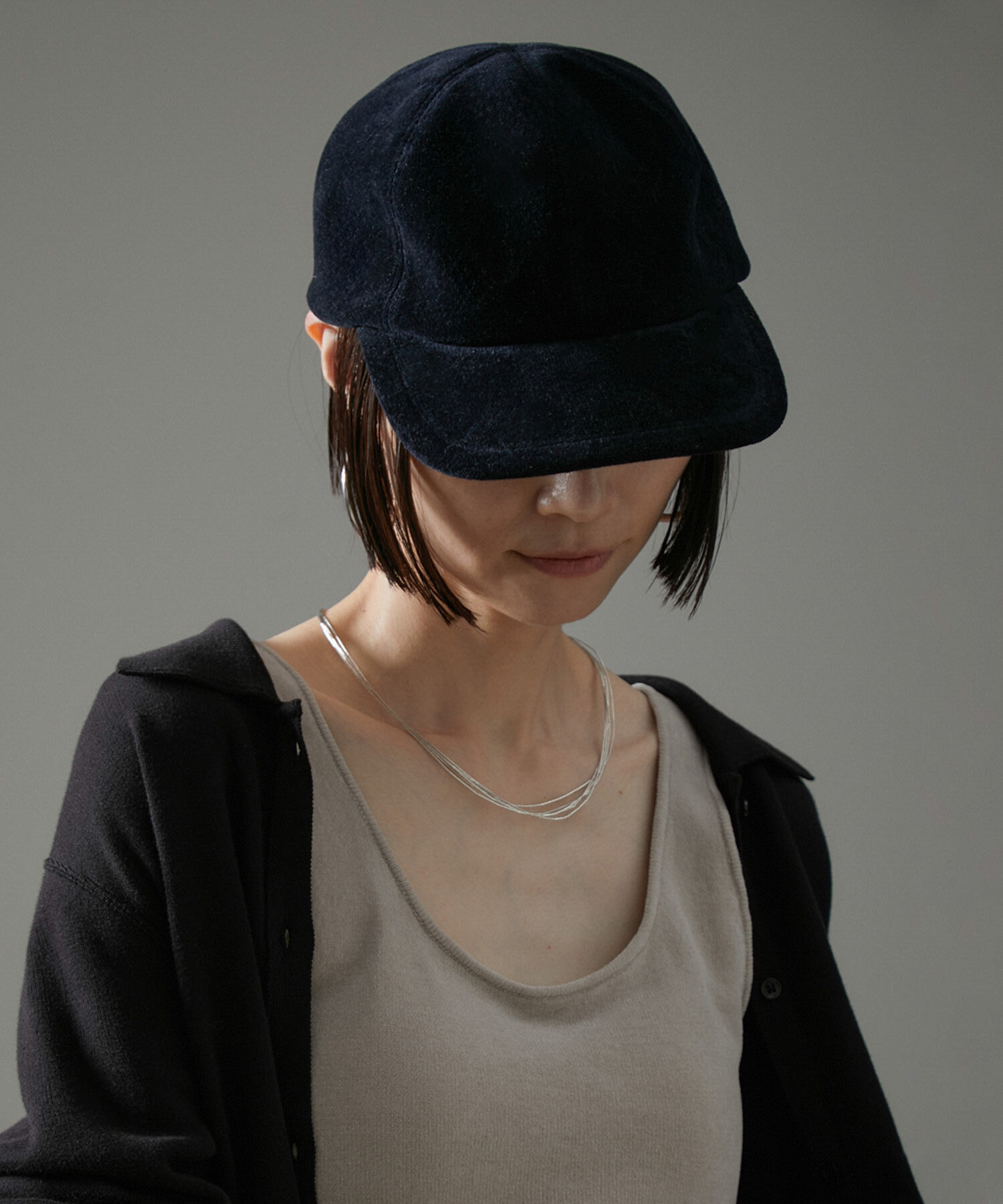 SALON adam et rope'「キャップ-CreamyCotton /クリーミーコットン-」|キャップ・キャスケット|