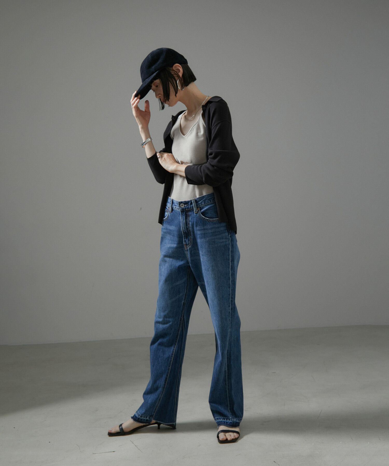 SALON adam et rope'「キャップ-CreamyCotton /クリーミーコットン-」|キャップ・キャスケット|