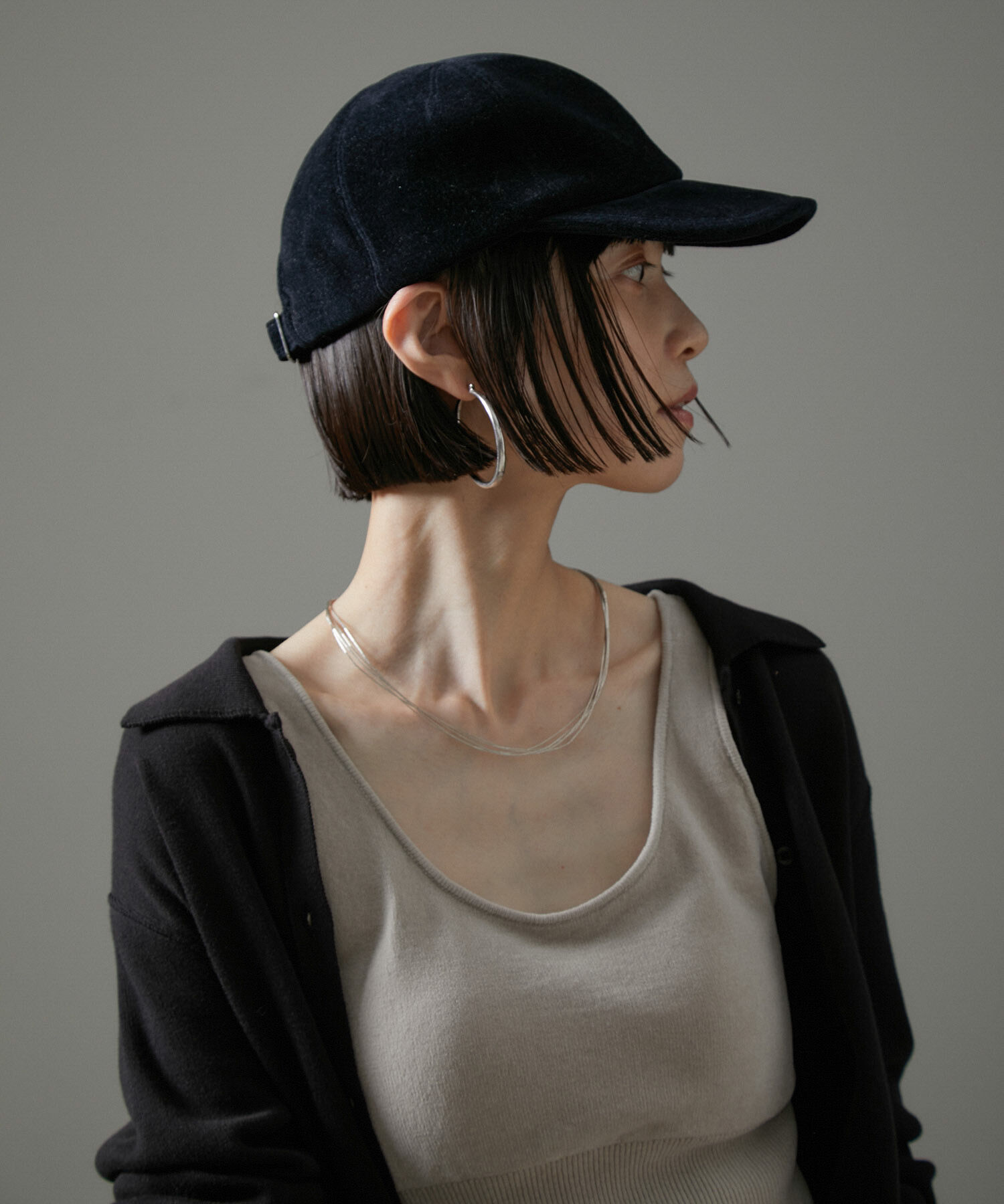 SALON adam et rope'「キャップ-CreamyCotton /クリーミーコットン-」|キャップ・キャスケット|