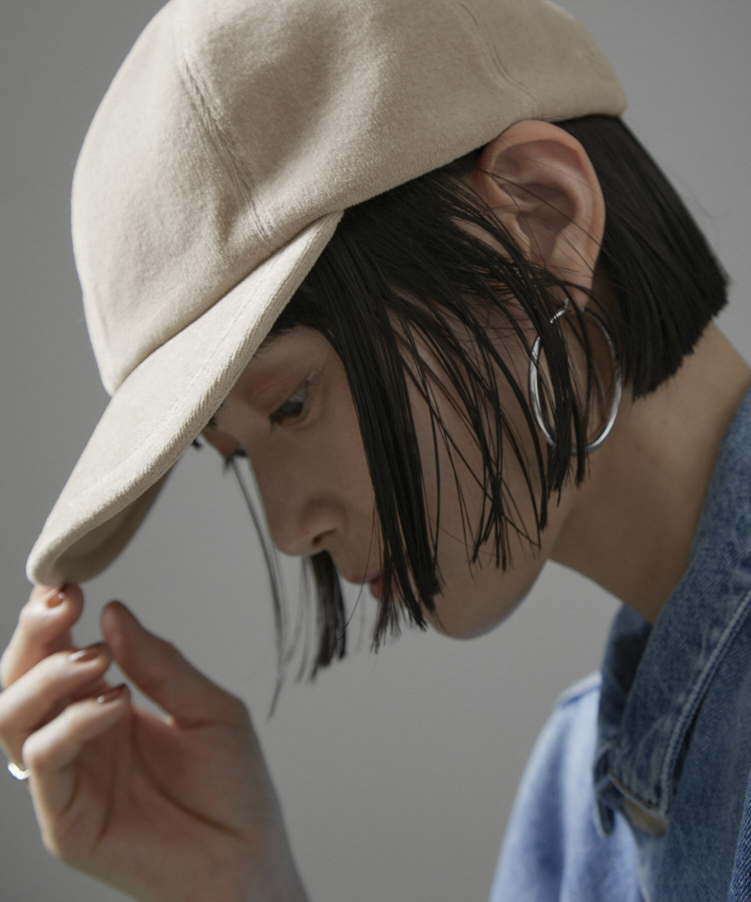 SALON adam et rope'「キャップ-CreamyCotton /クリーミーコットン-」|キャップ・キャスケット|