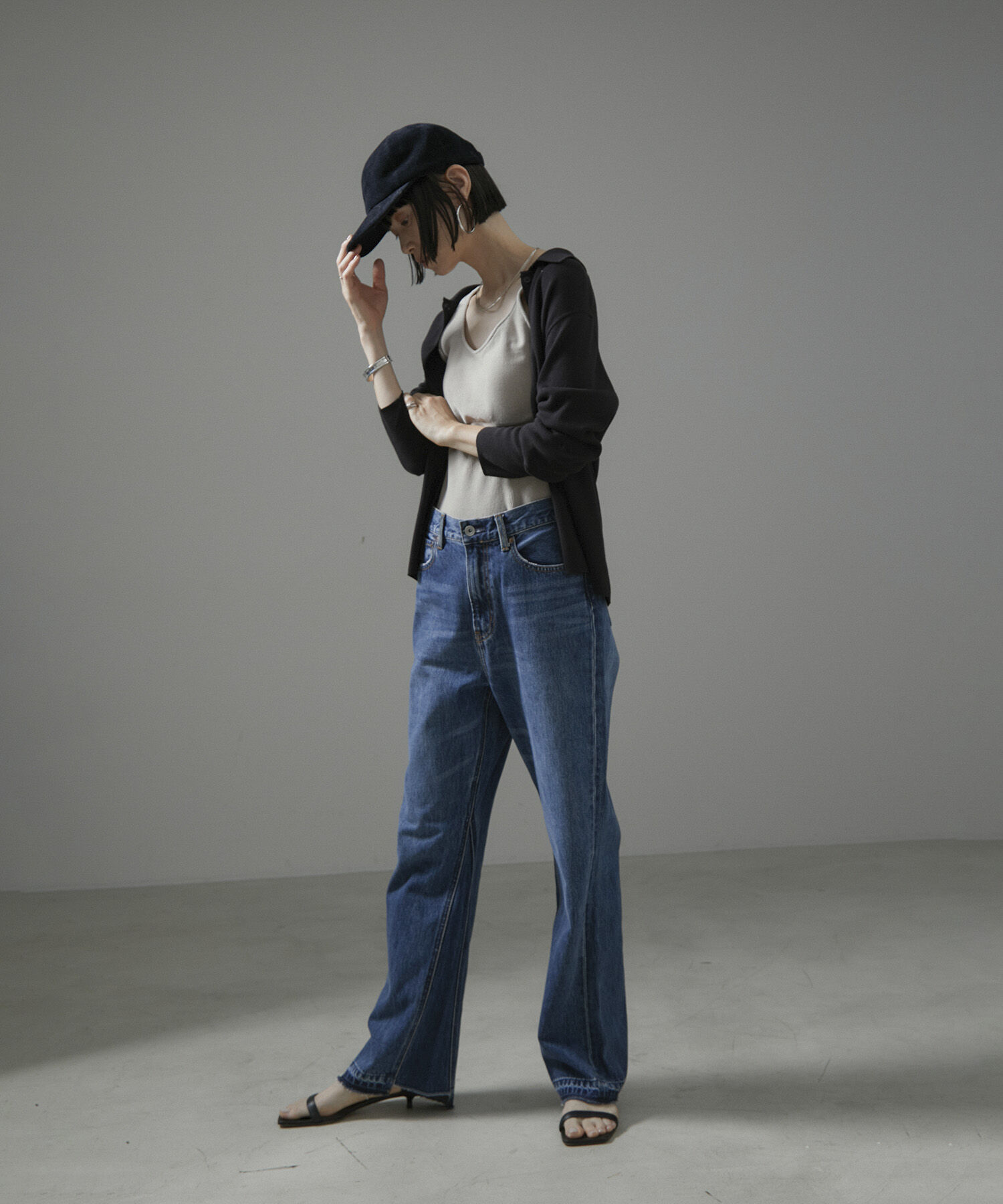 SALON adam et rope'「キャップ-CreamyCotton /クリーミーコットン-」|キャップ・キャスケット|