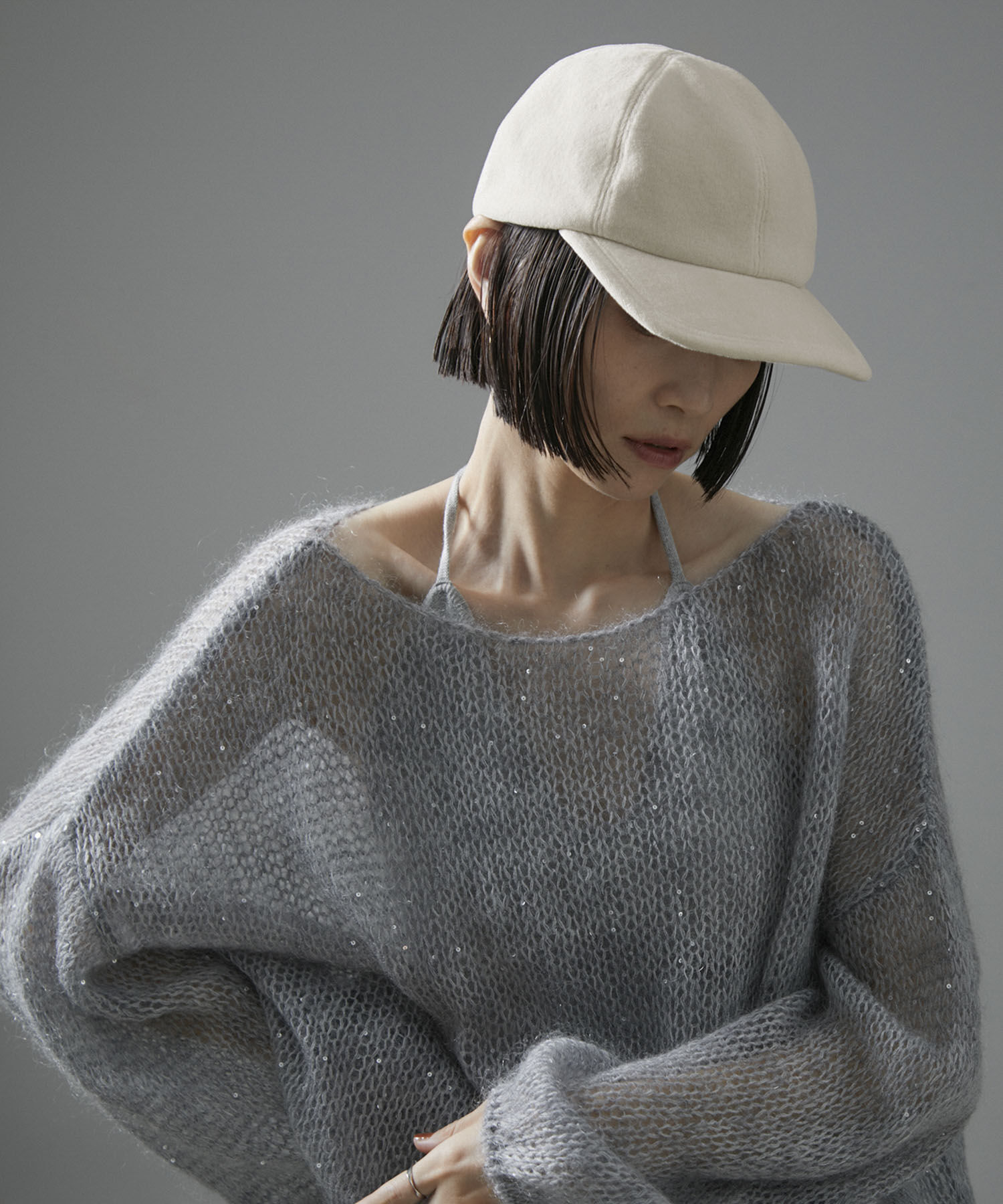 SALON adam et rope'「キャップ-CreamyCotton /クリーミーコットン-」|キャップ・キャスケット|