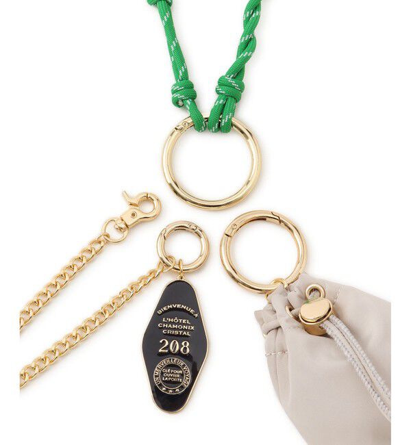 SALON adam et rope'「パラコードマルチチャーム［巾着ポーチ］」|チャーム・キーホルダー|