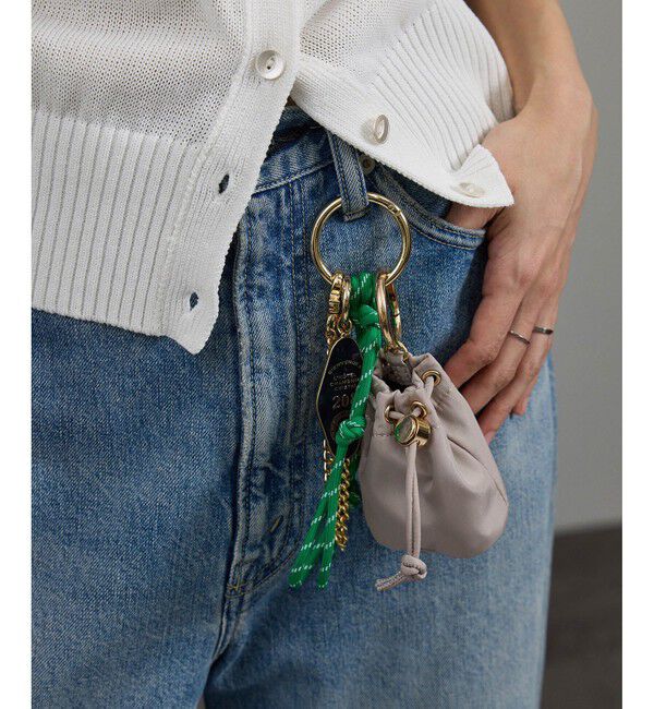 SALON adam et rope'「パラコードマルチチャーム［巾着ポーチ］」|チャーム・キーホルダー|