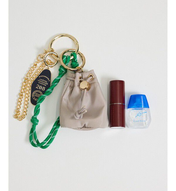 SALON adam et rope'「パラコードマルチチャーム［巾着ポーチ］」|チャーム・キーホルダー|