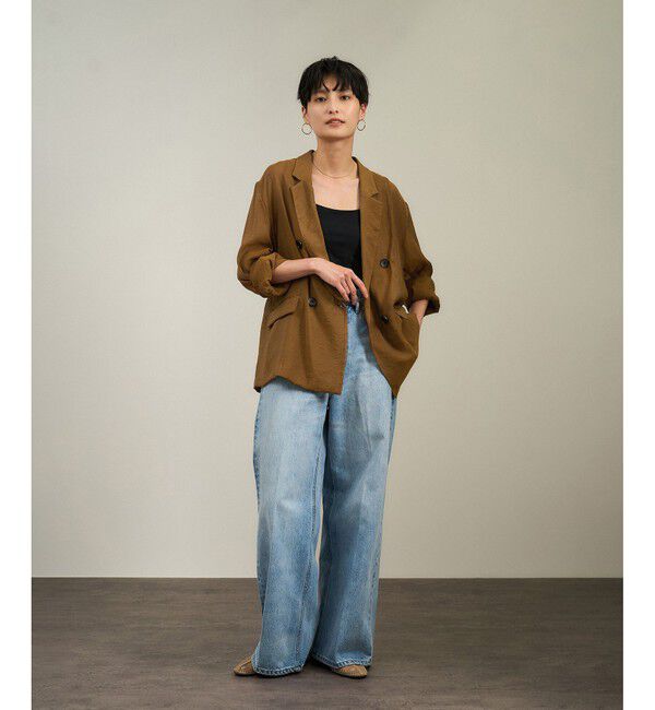 SALON adam et rope'「シアーリライムテーラードジャケット」|テーラードジャケット|