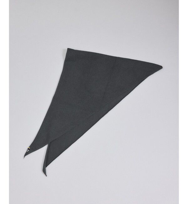 SALON adam et rope'「【extreme cashmere（エクストリーム・カシミア）】bandana」|バンダナ・スカーフ|チャコール(06)