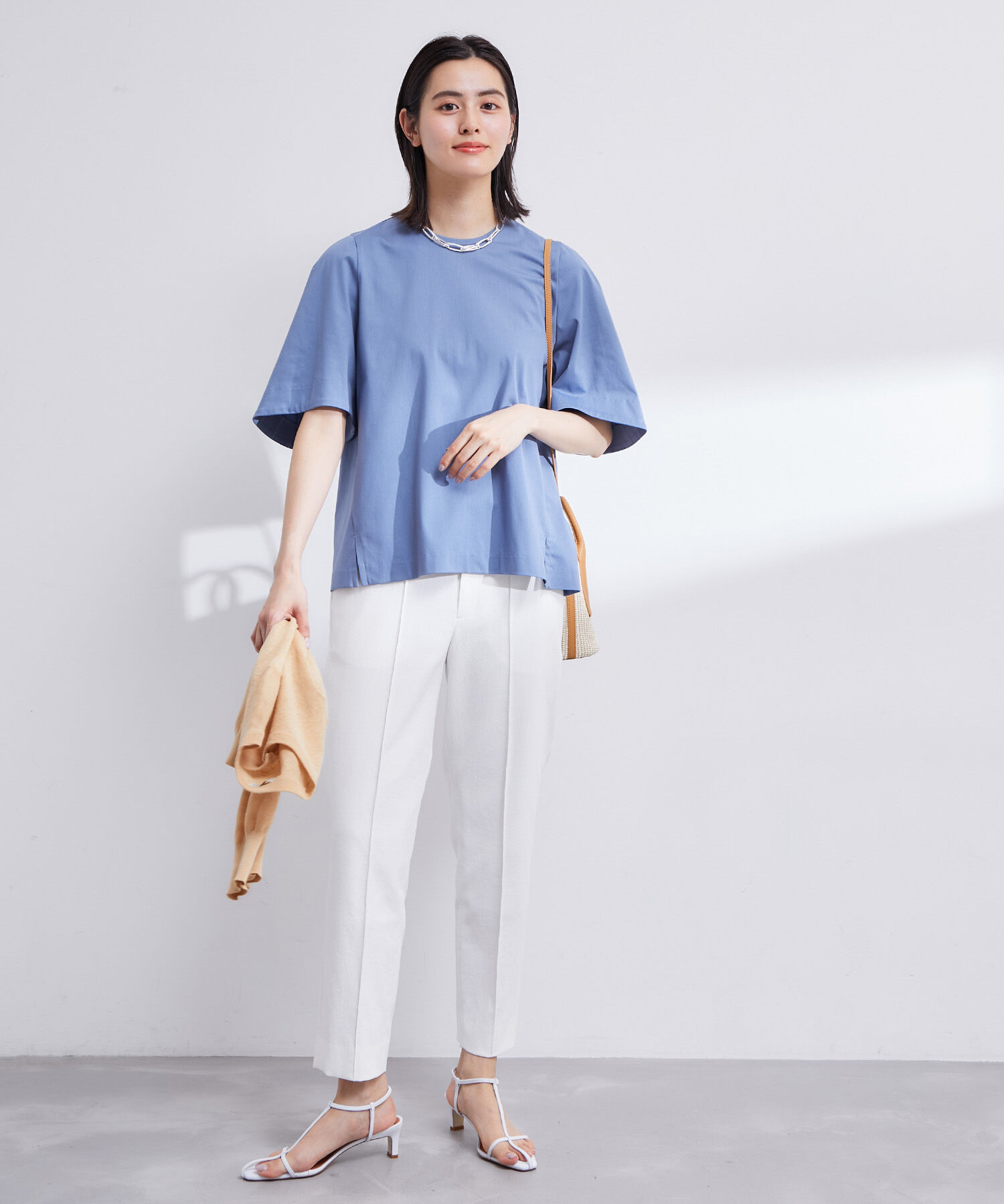 ROPE「【洗える】スリムシルエットシガレットパンツ」|その他|