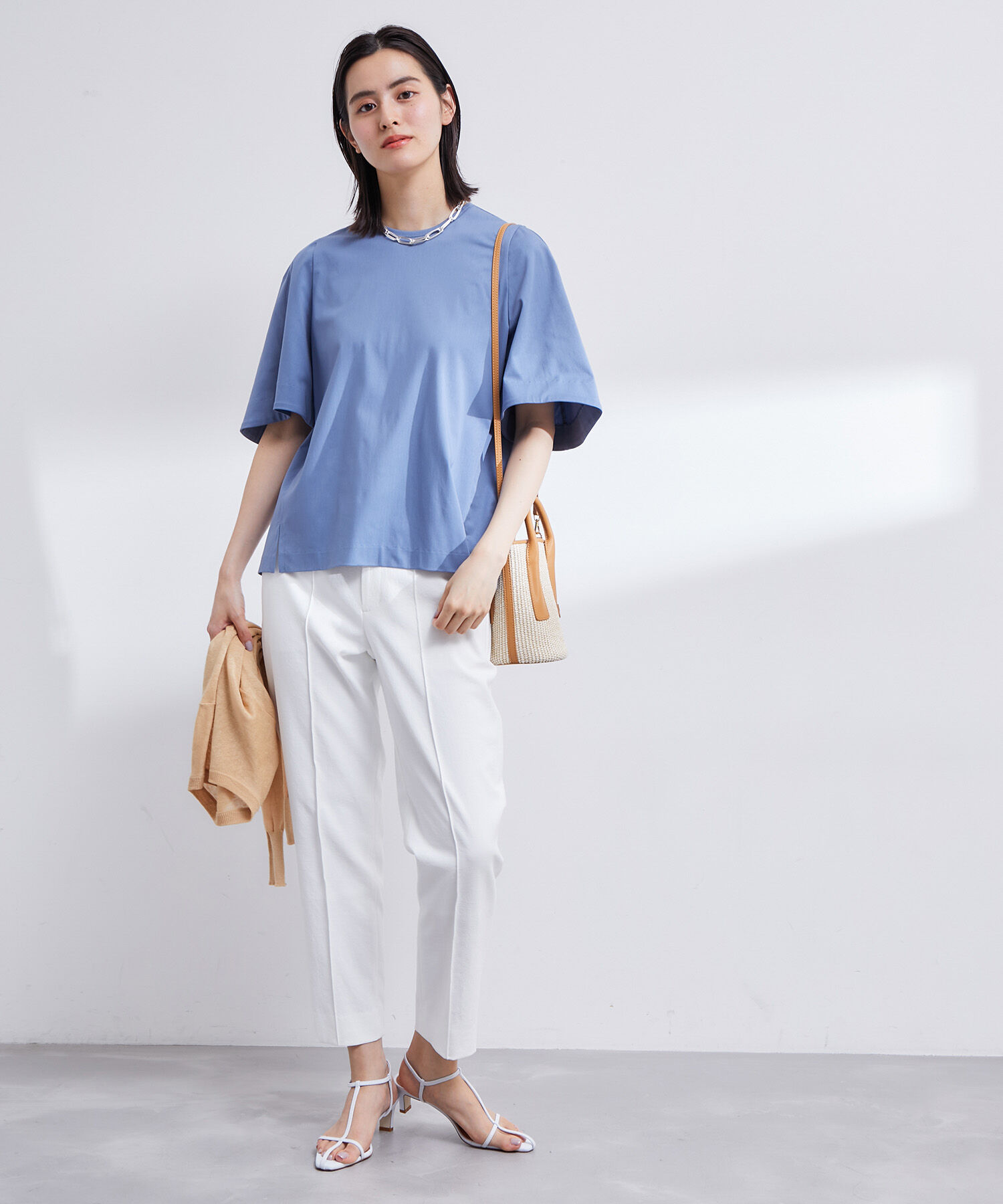 ROPE「【洗える】スリムシルエットシガレットパンツ」|その他|