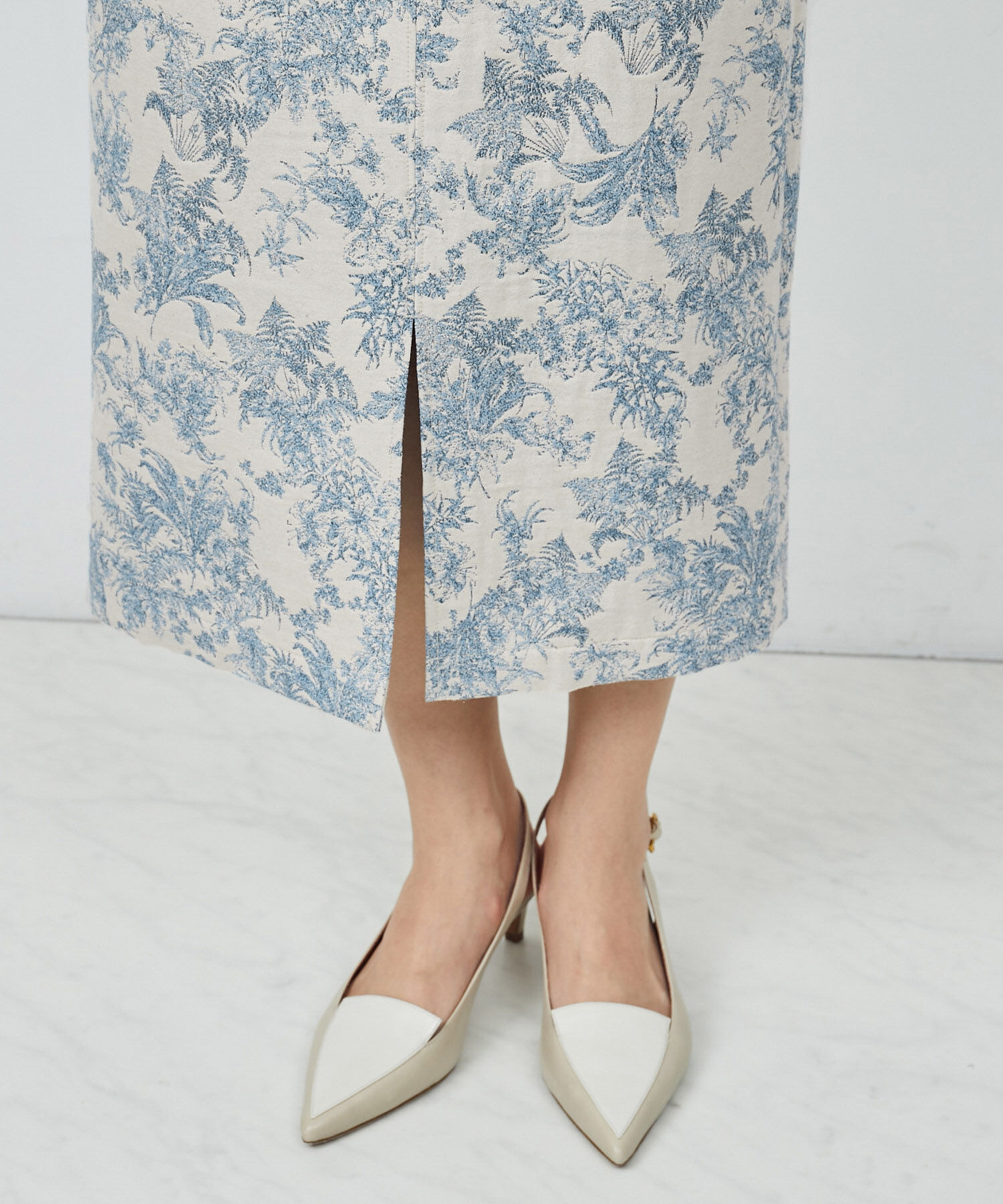 ROPE「【DEVEAUX】ジャカードポケット付きタイトスカート」|スカート|