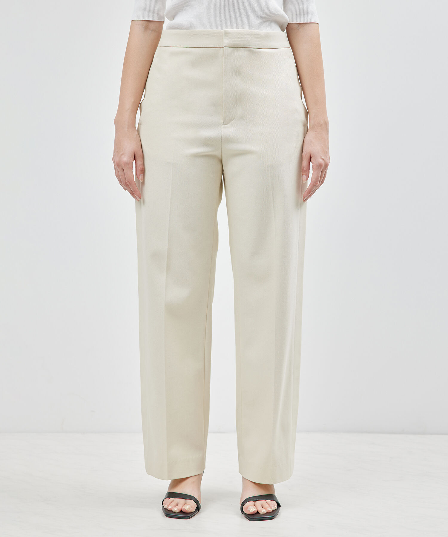 ROPE「【雑誌掲載】コットンカルゼサイドタックパンツ」|その他|