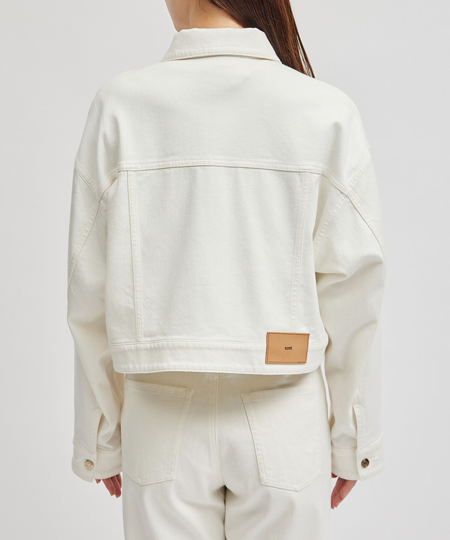 ROPE「シルク混リアクティブデニムGジャン」|デニムジャケット|