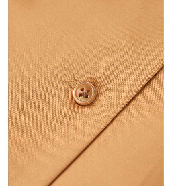 ROPE「【洗える】シャイニーサテンブラウス/セットアップ対応」|シャツ・ブラウス|