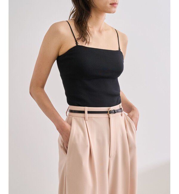 ROPE「カップ付きオーガニックコットンキャミソール/洗える」|キャミソール|