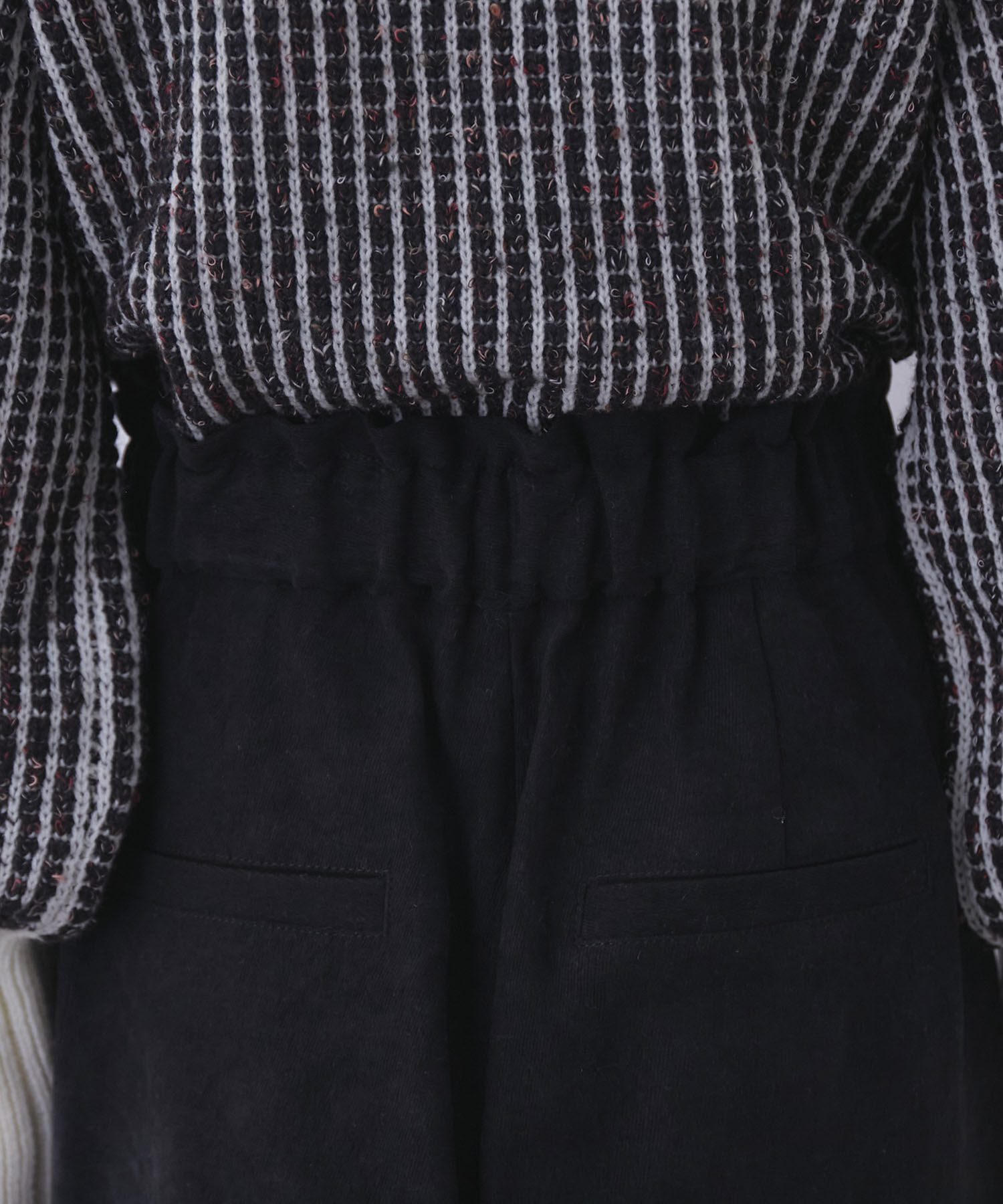 vis-a-vis「【WEB限定】起毛カラーフレアパンツ」|スラックス|