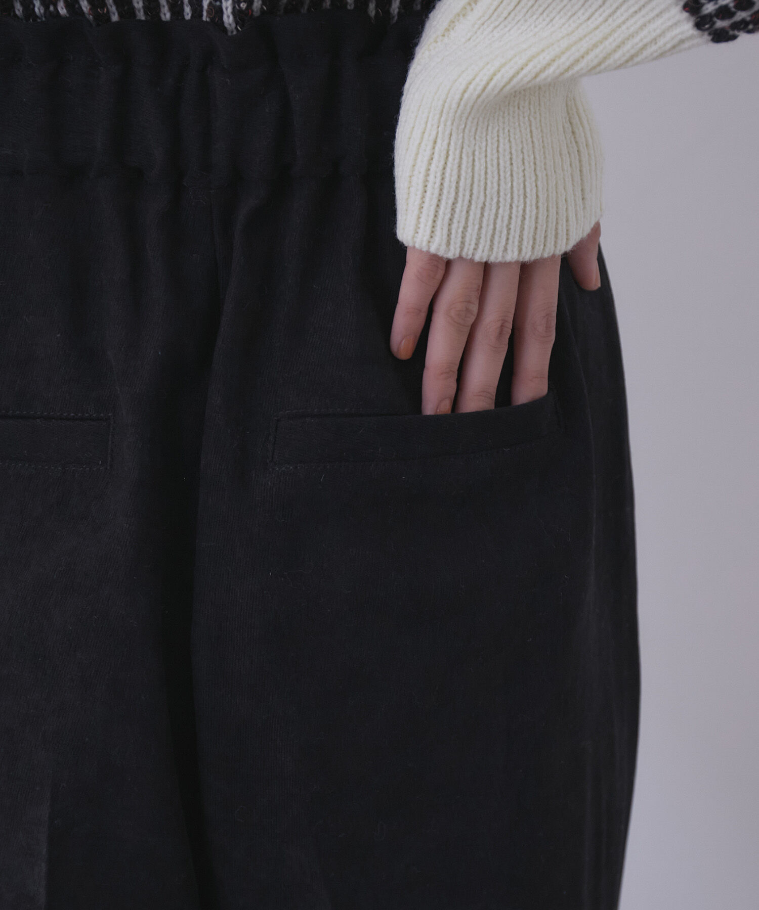 vis-a-vis「【WEB限定】起毛カラーフレアパンツ」|スラックス|