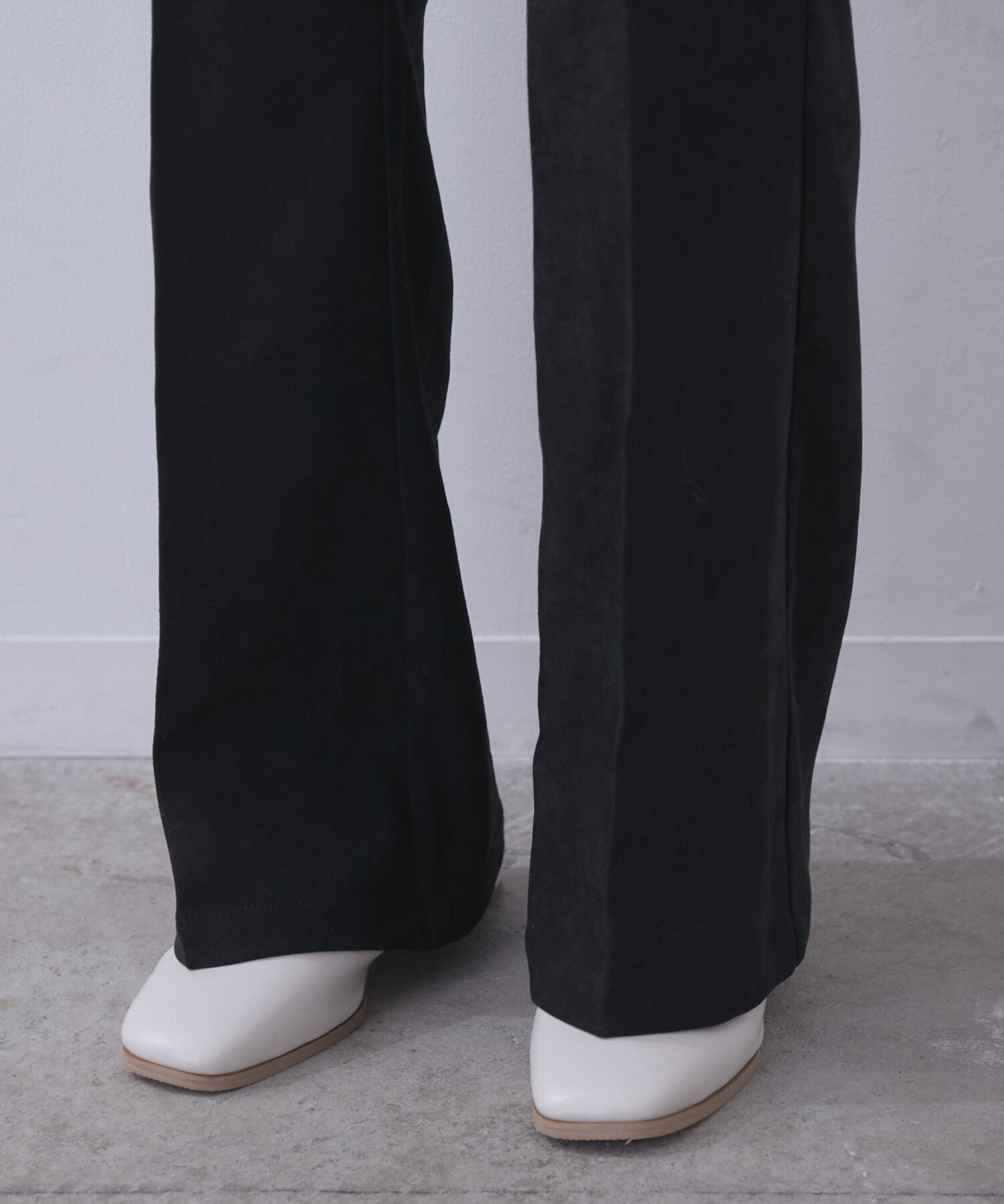 vis-a-vis「【WEB限定】起毛カラーフレアパンツ」|スラックス|