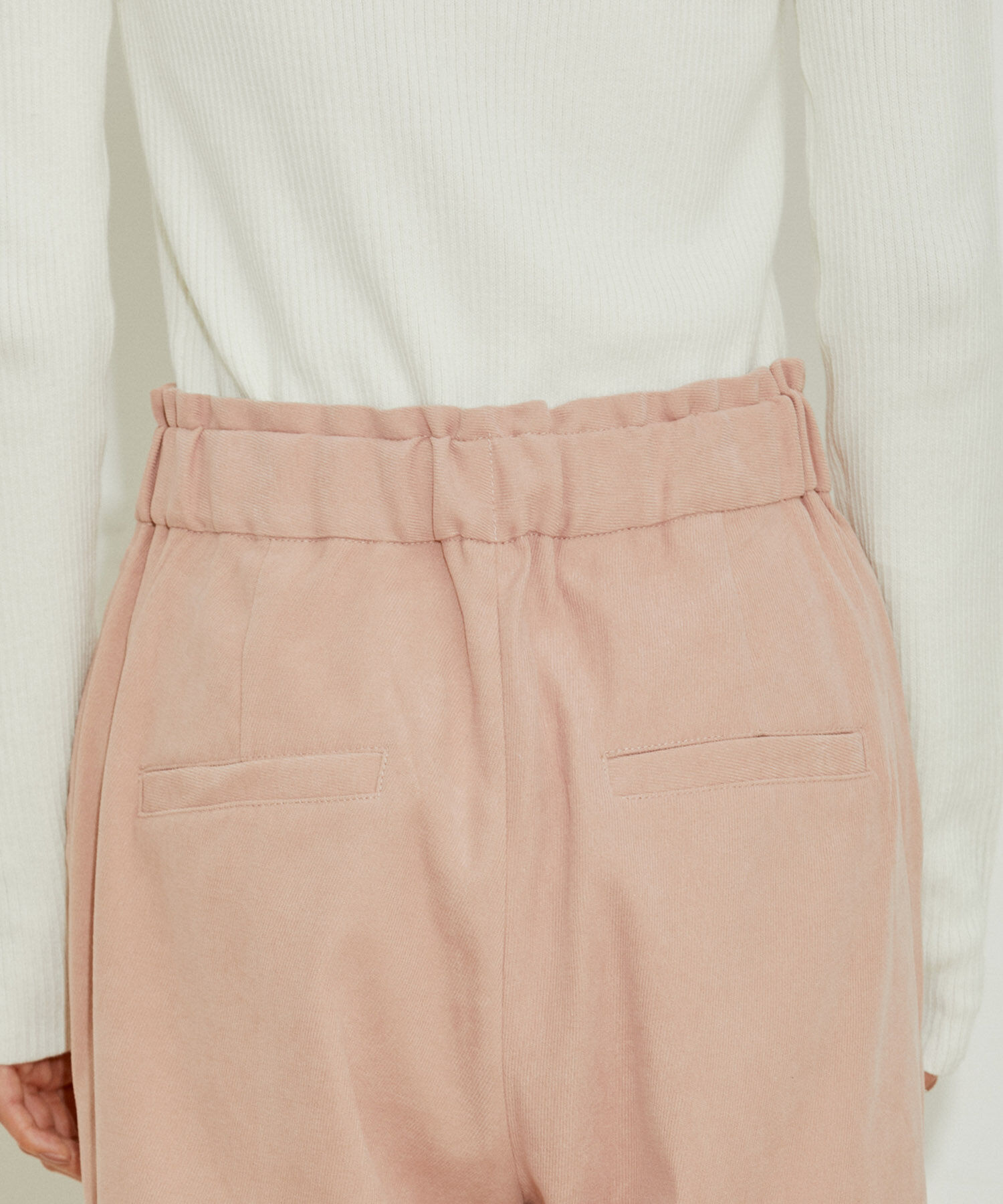 vis-a-vis「【WEB限定】起毛カラーフレアパンツ」|スラックス|