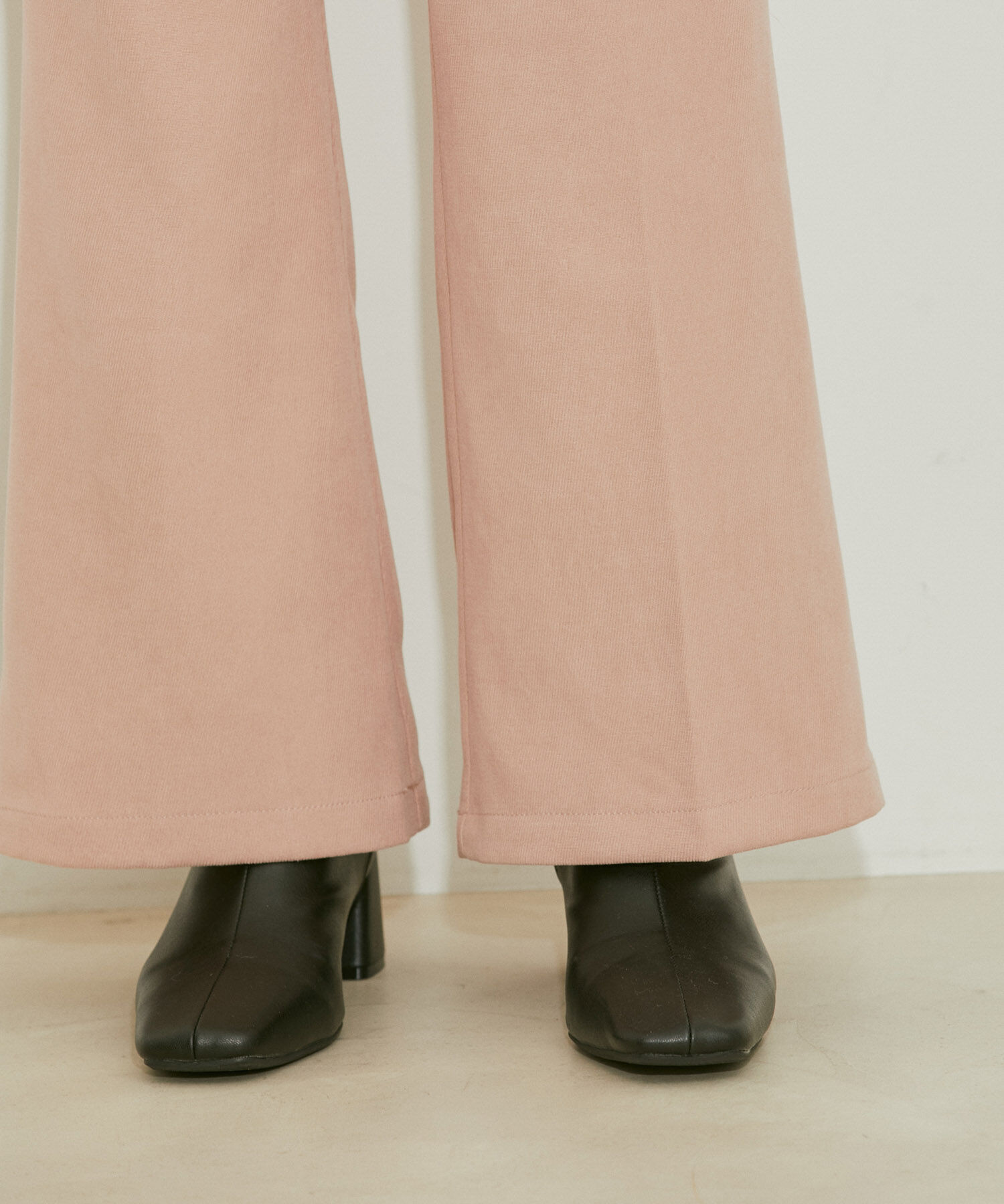 vis-a-vis「【WEB限定】起毛カラーフレアパンツ」|スラックス|