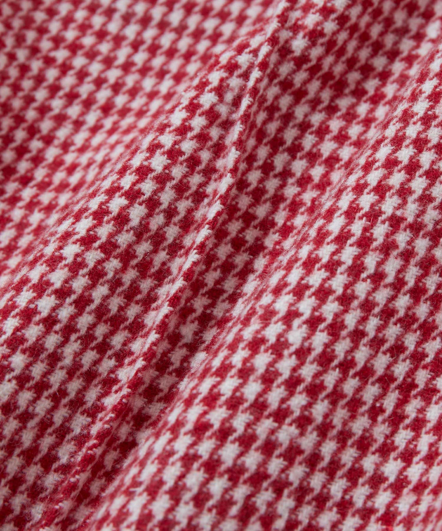 vis-a-vis「【WEB限定】裏地付きで暖か千鳥柄フレアパンツ」|スラックス|