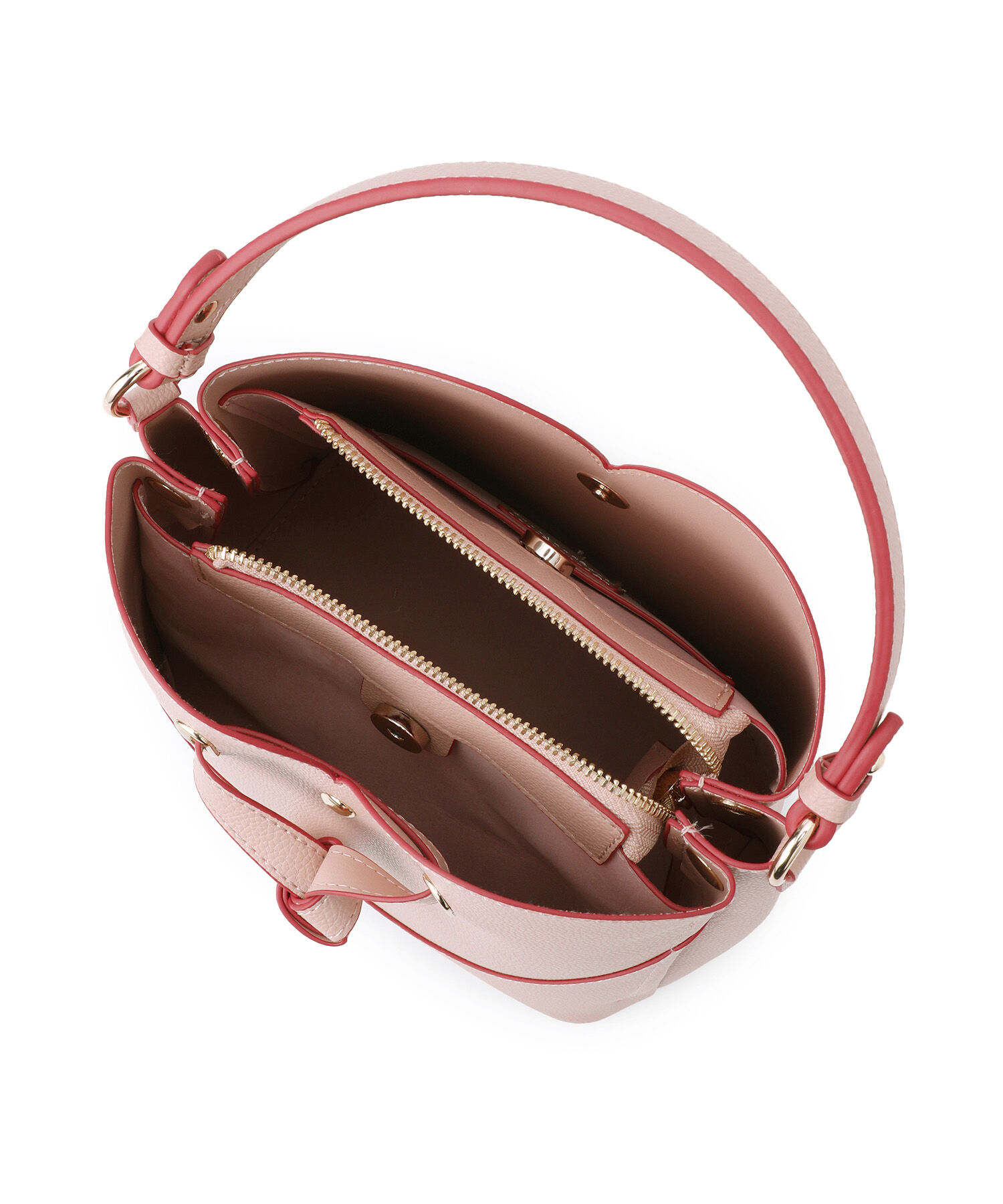 VIS「【追加生産】【2WAY】ハートカットバッグ」|ハンドバッグ|