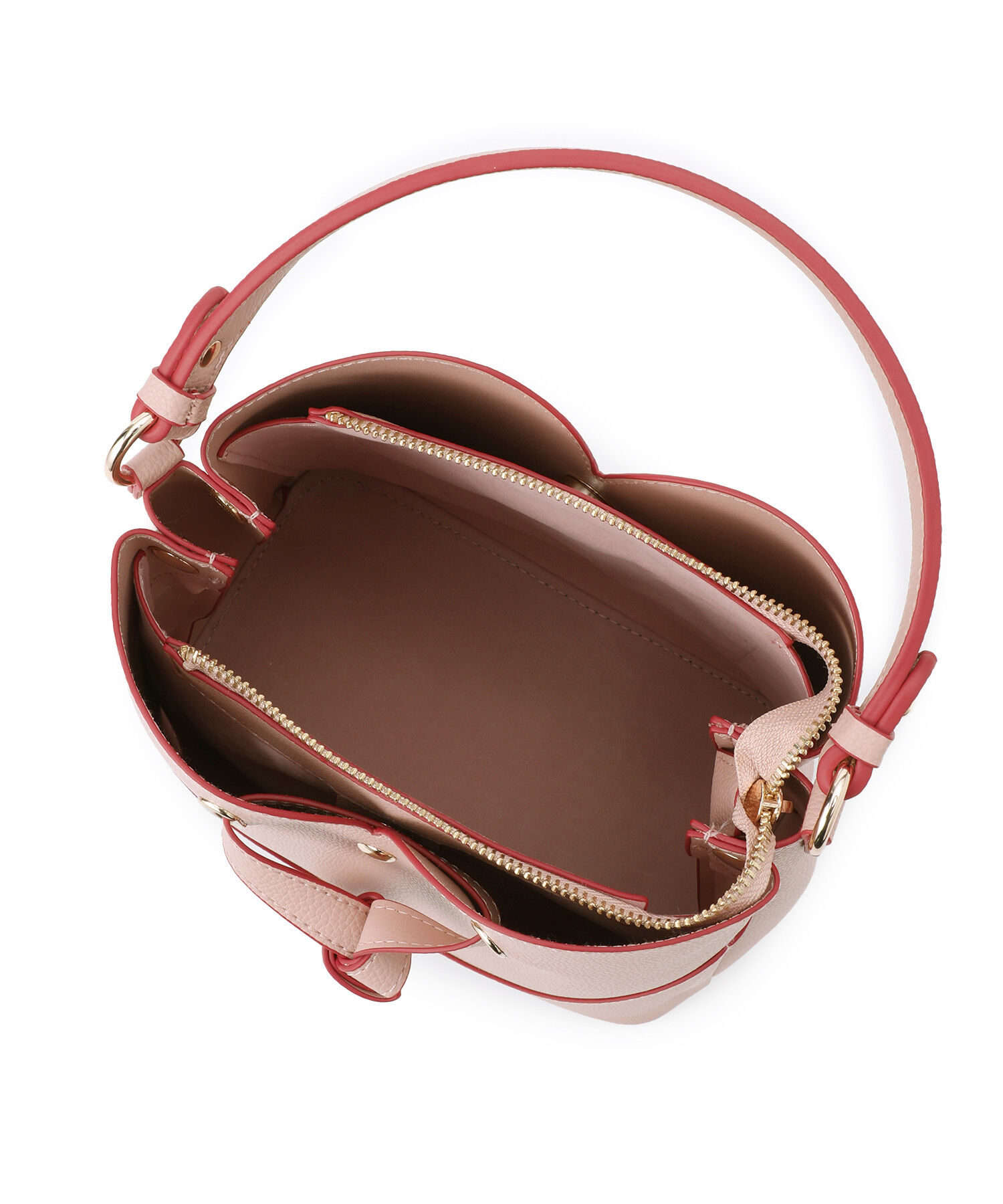 VIS「【追加生産】【2WAY】ハートカットバッグ」|ハンドバッグ|