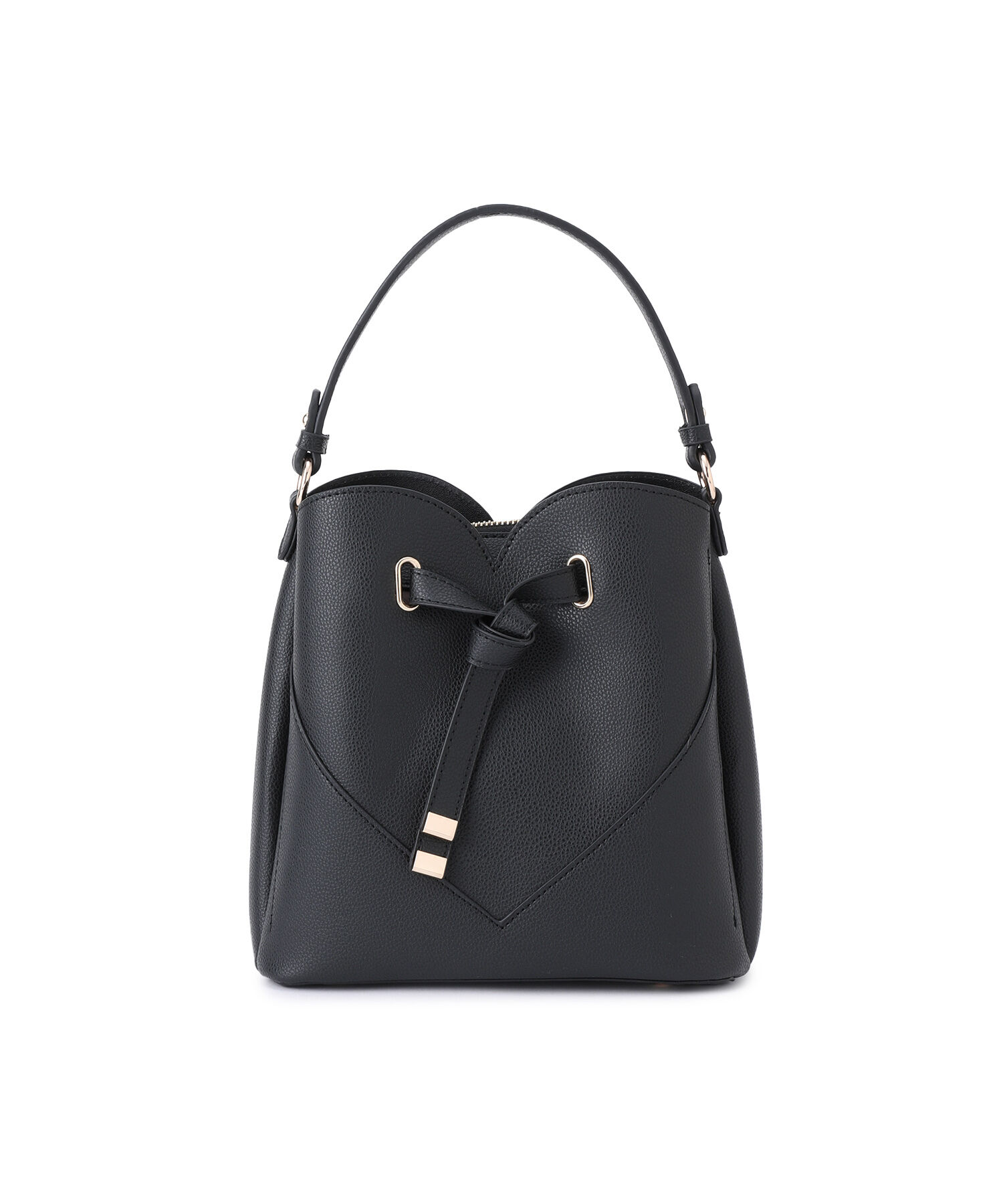 VIS「【追加生産】【2WAY】ハートカットバッグ」|ハンドバッグ|