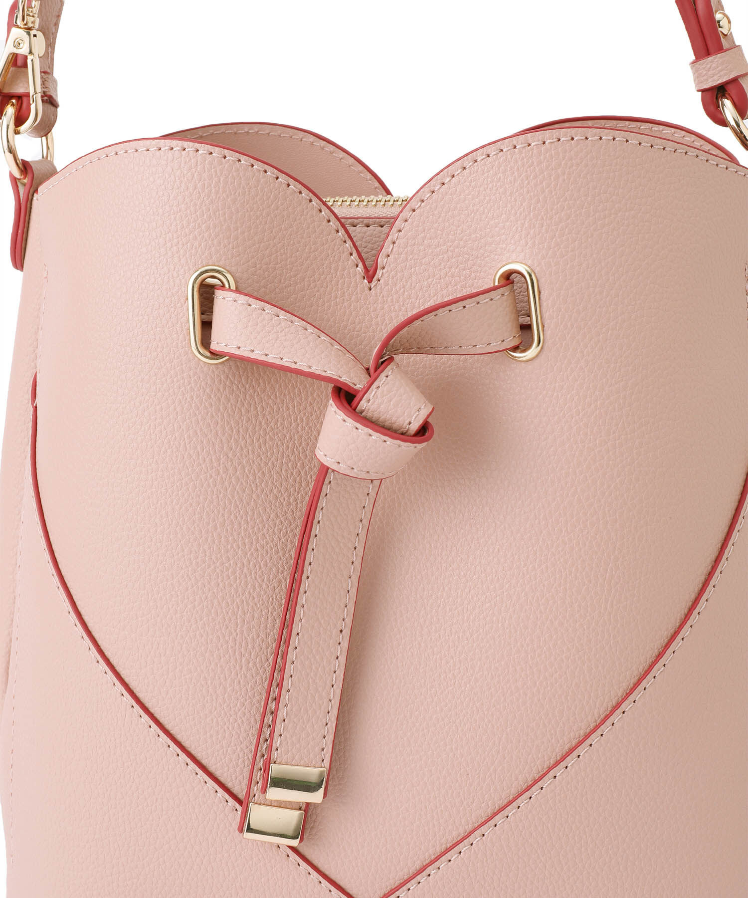 VIS「【追加生産】【2WAY】ハートカットバッグ」|ハンドバッグ|