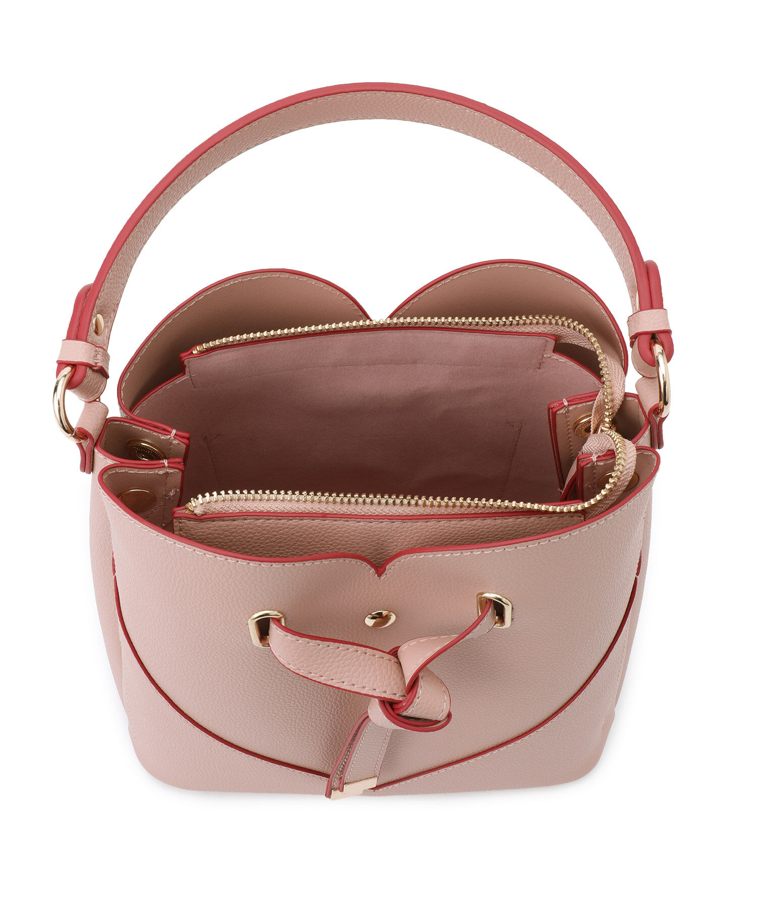 VIS「【追加生産】【2WAY】ハートカットバッグ」|ハンドバッグ|