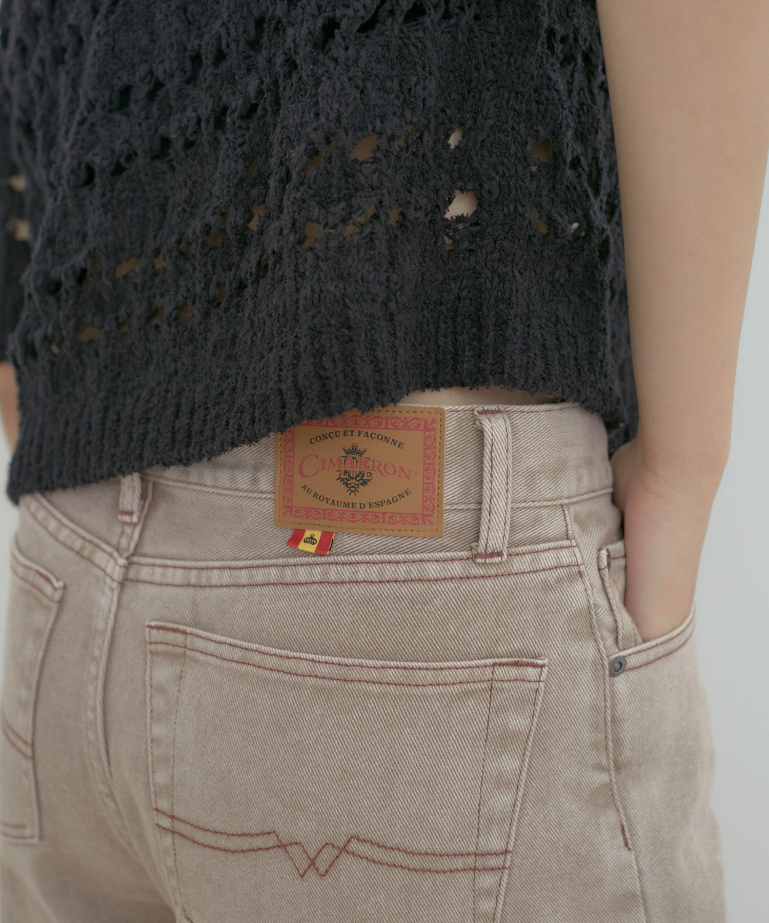 VIS「【CIMARRON】VIS別注ヴィンテージライクカラーデニム」|デニム|